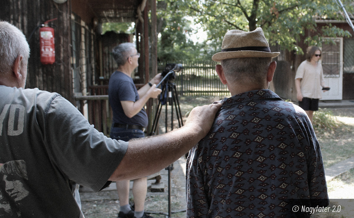 Nagyfater 2.0 forgatási képek 1. nap