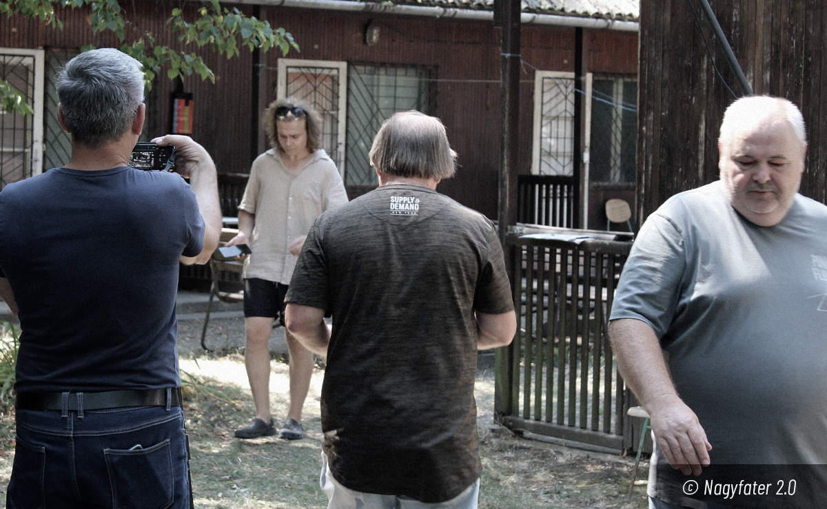 Nagyfater 2.0 forgatási képek 1. nap